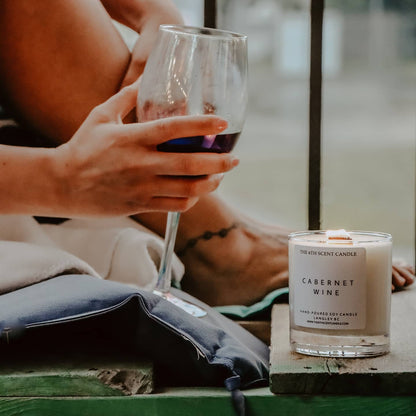 The 6th Scent Candle - Cabernet Wine Soy Candle
