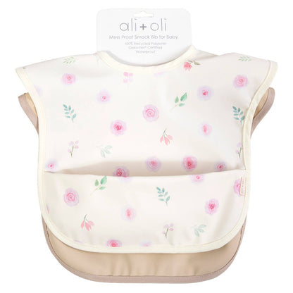 Flowers & Sand Smock Bibs (2pc)