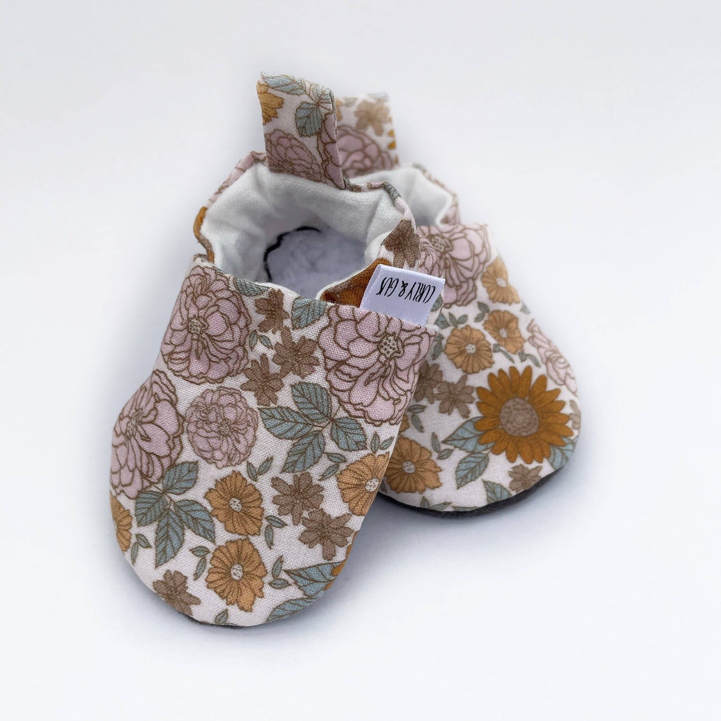 Gus Kids Co. - Retro Floral Baby Shoes