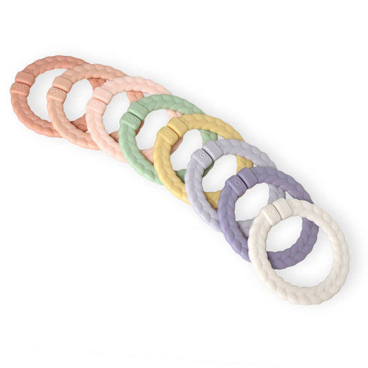 Itzy Ritzy Bitzy Bespoke Itzy Rings™ Linking Ring Set: Pastel