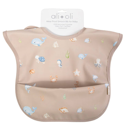 Undersea Smock Bib for Baby & Toddler