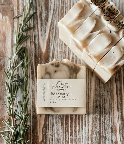 Rosemary + Mint Handmade Soap