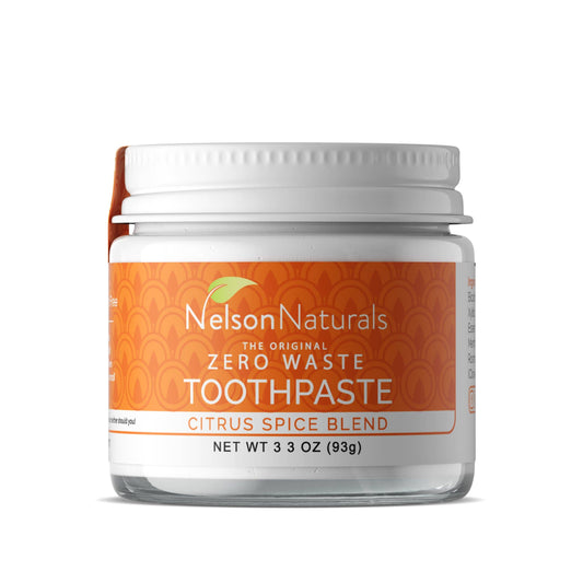 Nelson Naturals - The Original Zero Waste Toothpaste - Citrus Spice Blend 93g