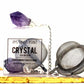 Loveyenergy & Blessings - Amethyst Crystal Tea Infuser, Crystal Loose Leaf Tea Ball