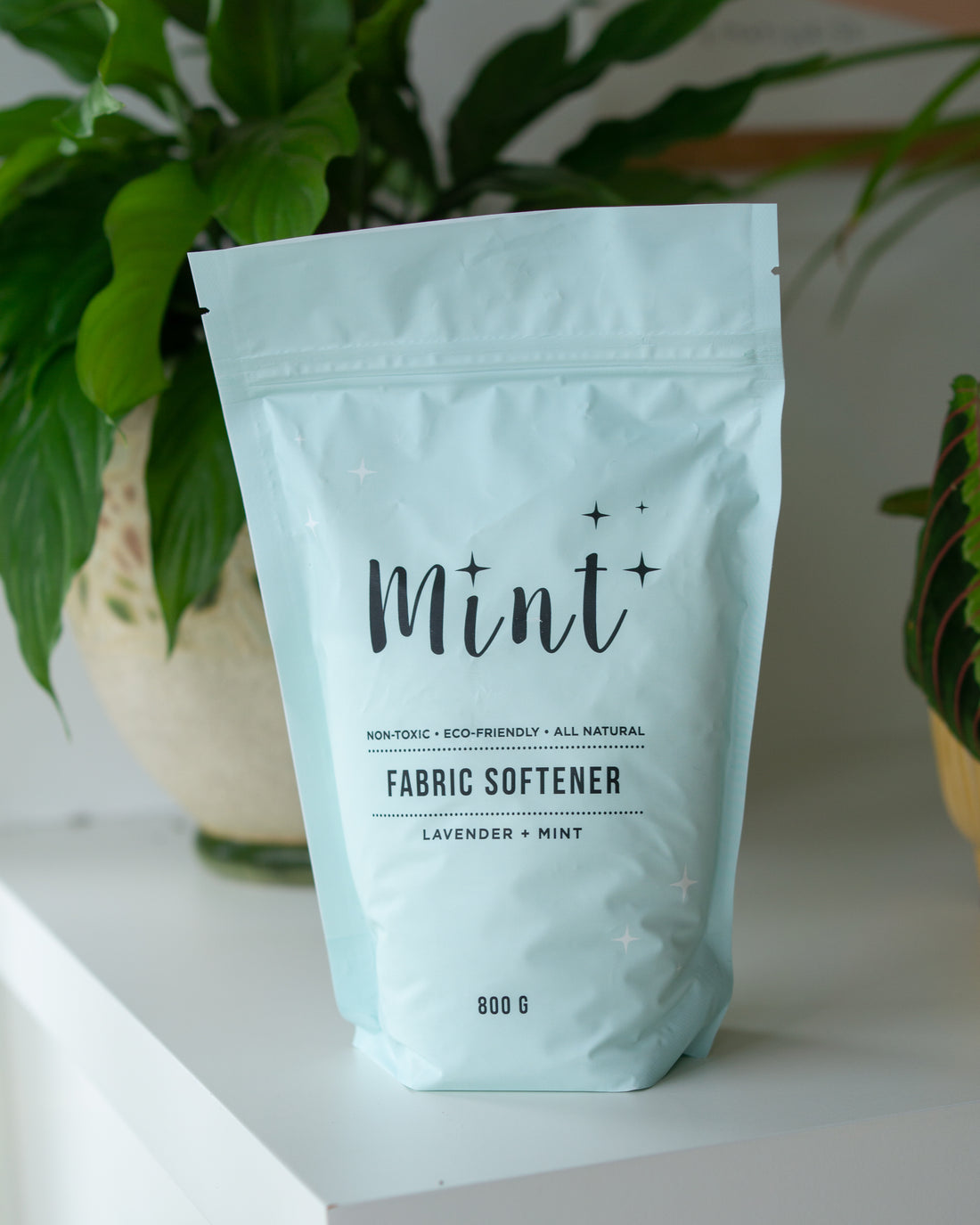 Mint Cleaning Fabric Softener Pouch