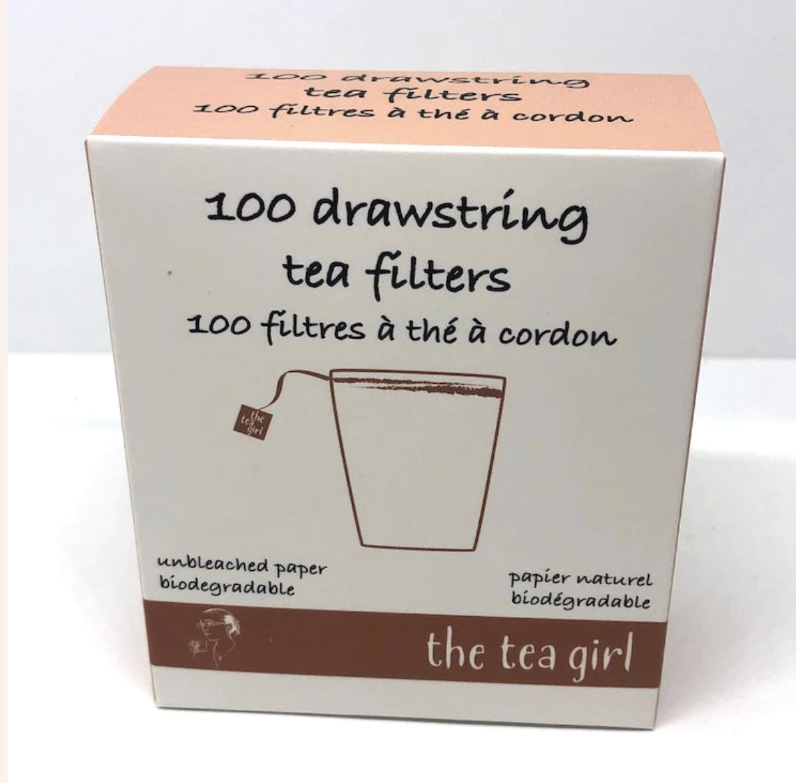 Tea Girl Drawstring Tea Filters box 100