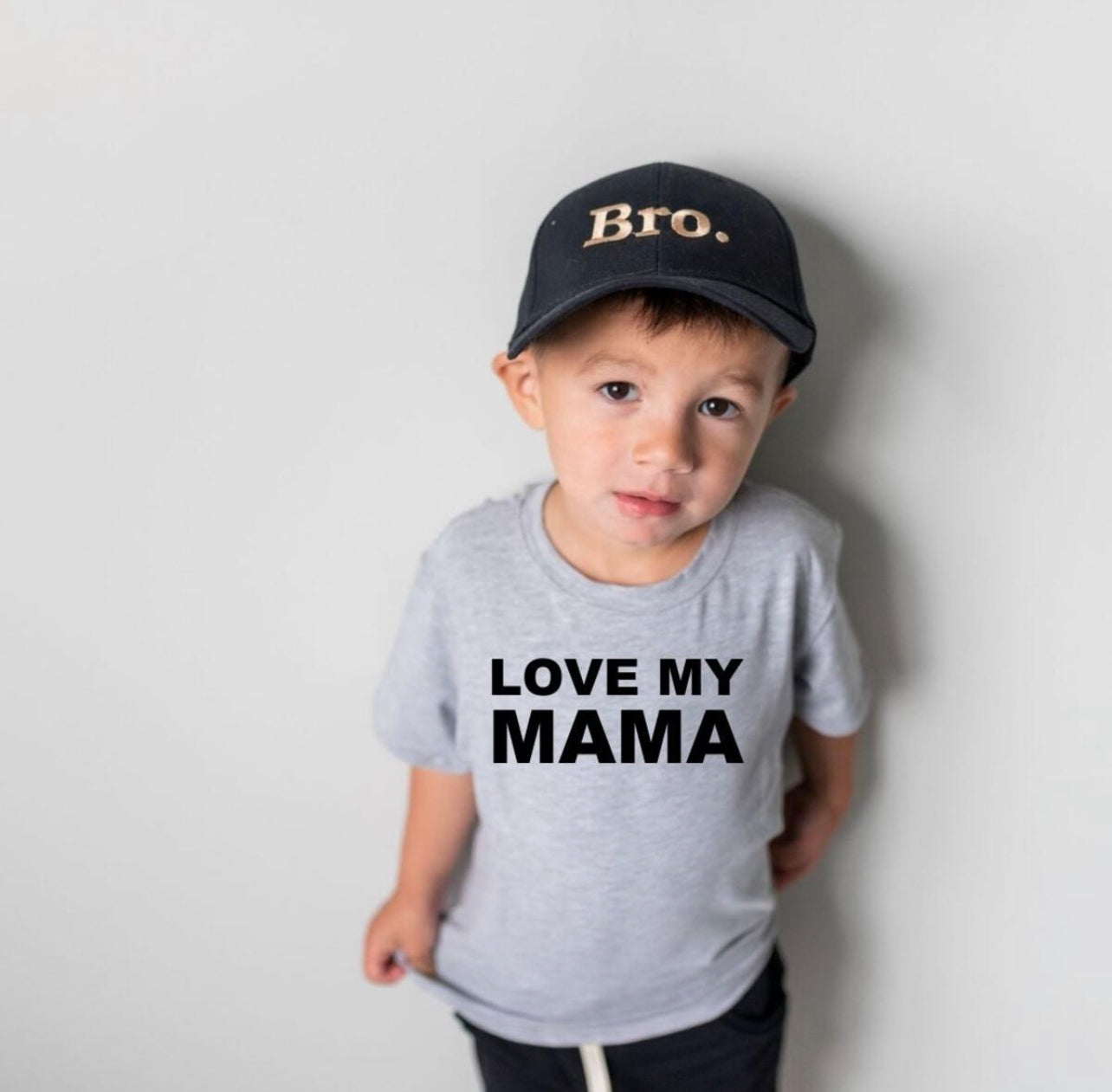 Posh & Cozy LOVE MY MAMA Tee Shirt Baby/Toddler Moroccan