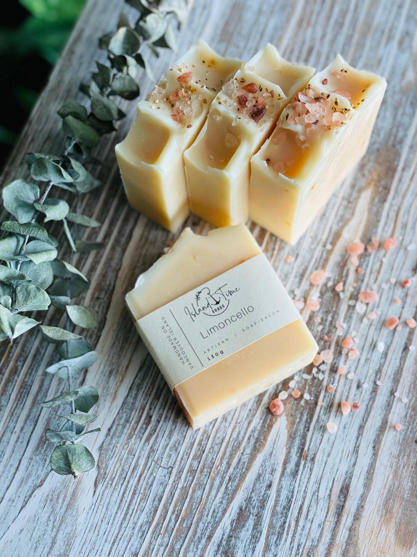 Island Time Soap + Candle - All Natural Limoncello Handmade Artisan Soap