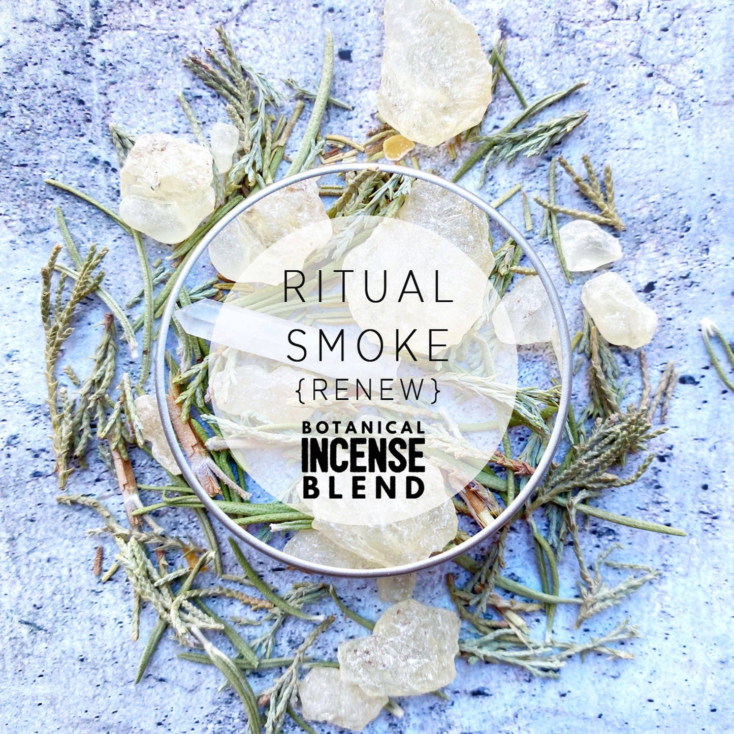 Ritual:Wild - Ritual Smoke: Renew Natural Botanical New Moon Incense
