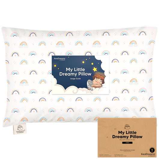 KeaBabies - 14X20 Jumbo Toddler Pillow with Pillowcase