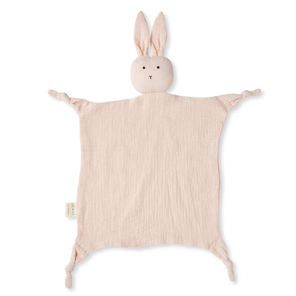 Pink Bunny Cuddle Security Blanket