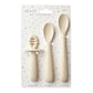 Ali+Oli - 3-pc Multi Stage Spoon Set for Baby (Coco) 6m+