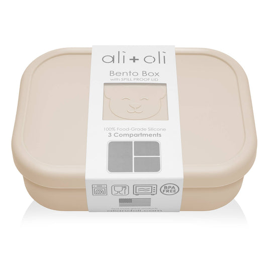 Ali+Oli - Ali+Oli Leakproof Silicone Bento Box (Coco)