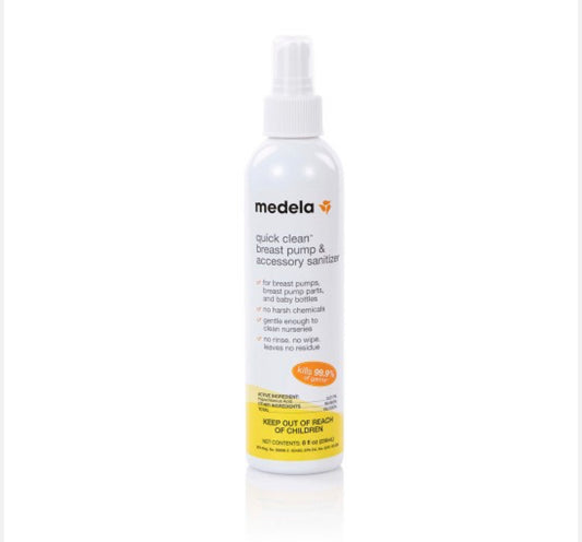 Medela Quick Clean™ Breast Pump & Accessory Sanitizer Spray