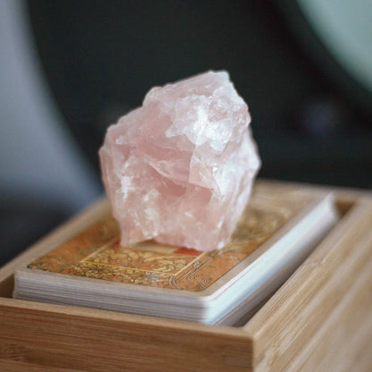 Rose Quarts Tumbled Crystal