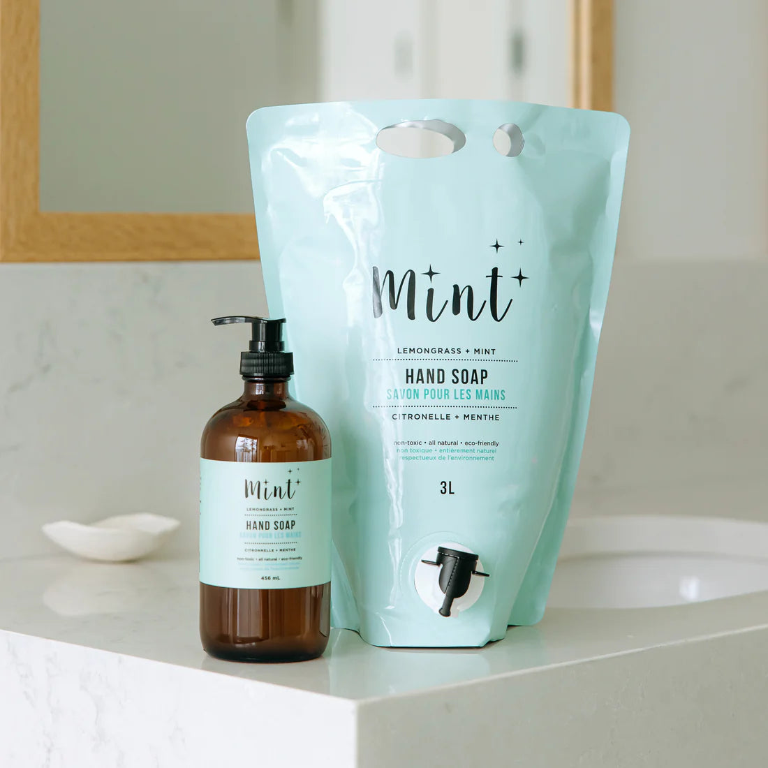Mint Cleaning Hand Soap 3L Refill