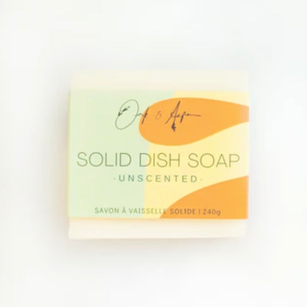 Oak & Aspen Solid Dish Soap unscented