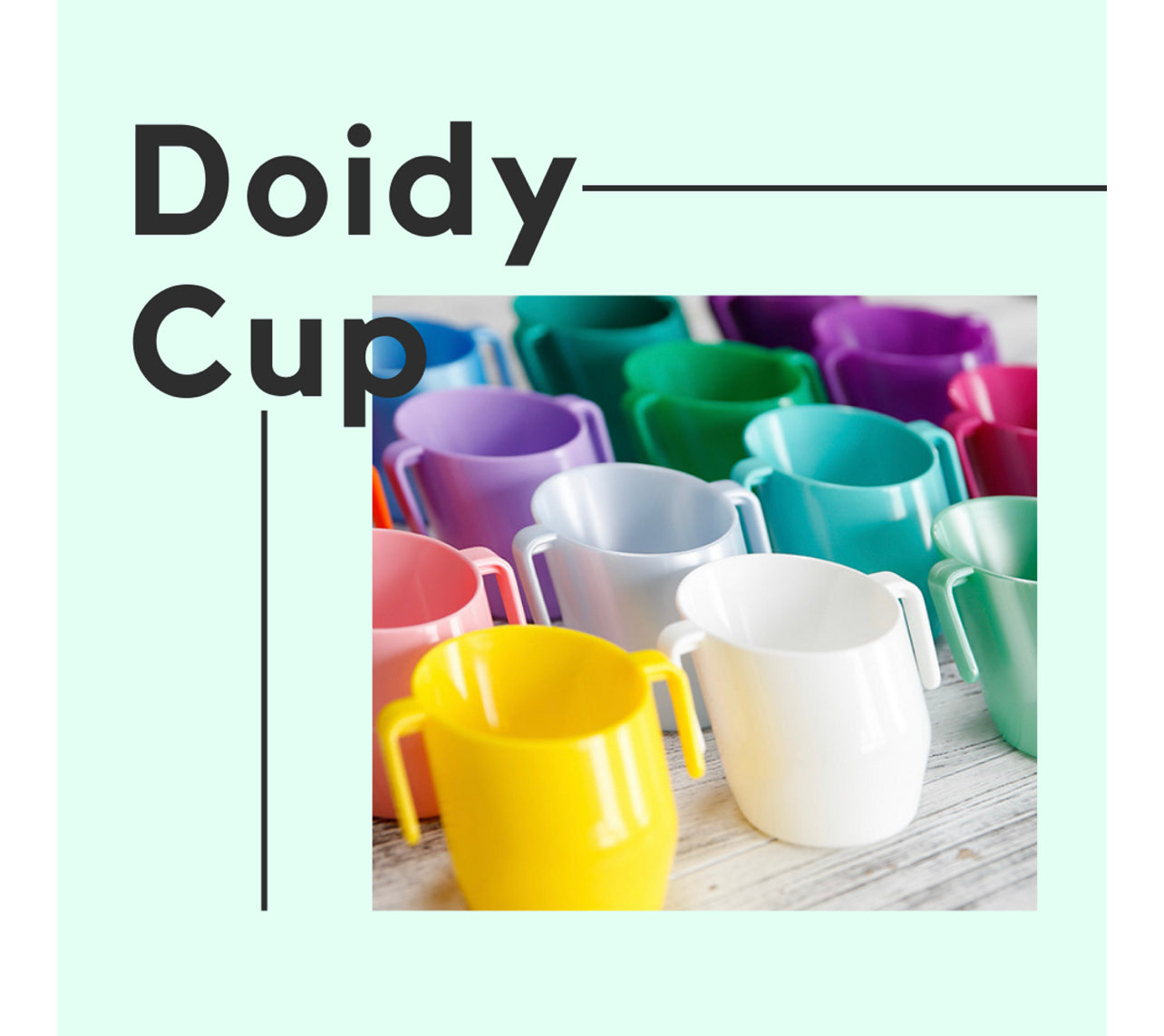 DOIDY Cup Infant Toddler Feeding Drinking Cup (3 colors)